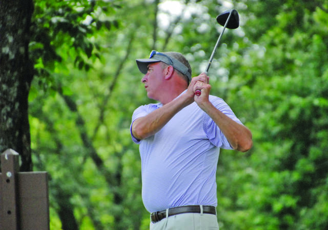 FILE  Eric Schumacher won his first round matchup over Eric Weber in the Championship flight of the 85th annual Chippeways Match Play Tournament at Maysville Country Club.