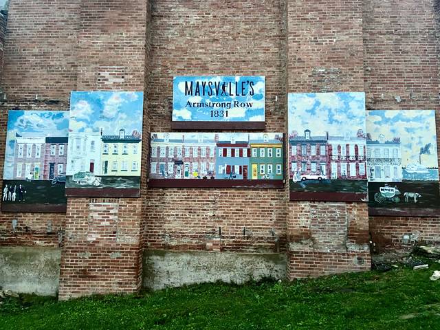 <p>The completed mural project is now in place at 215 West Second Street in Maysville.</p>