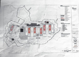 
			
				                                A proposed site plan for a hyperscale data center in Mason County.
 
			
		